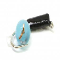 Мормышка вольфрамовая True Weight цена за 1 шт Гвоздешарик гв. d1.5 кош. глаз голубой