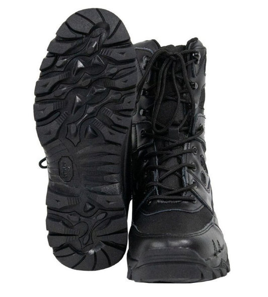 Берцы Elemental IFRIT Borhem резина/ЭВА/кожа р-р 44, черный