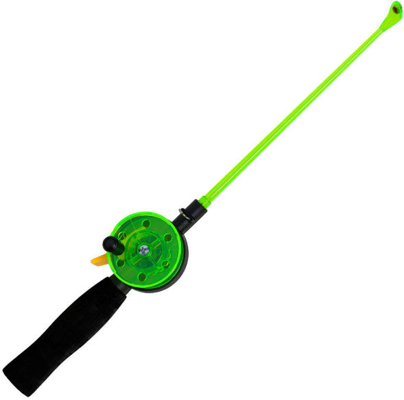 Удочка зимняя CONDOR YL-102, средняя катушка, неопреновая ручка, толстый шестик