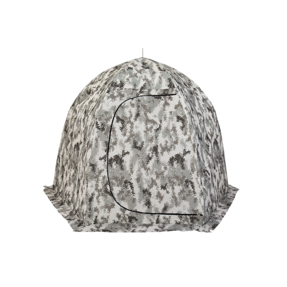 Палатка зонт Condor зимняя утепленная 2,0 х 2,0 х 1,6 белый/КМФ цифра