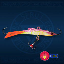 Балансир рыболовный для зимней рыбалки Sprut Usuri №7 17г 70мм WVSPK-UV+тр. с ф/к